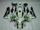 Honda CBR 600 RR 2005-2006 - Blanc Jaune Vert 52