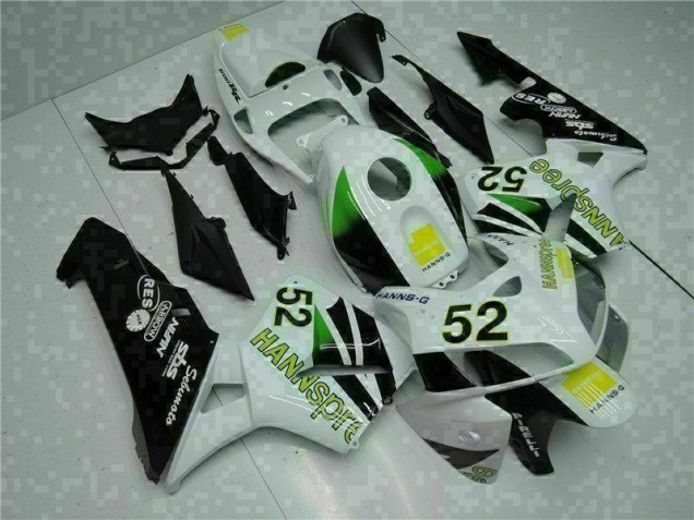Honda CBR 600 RR 2005-2006 - Blanc Jaune Vert 52