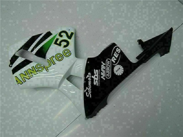 Honda CBR 600 RR 2005-2006 - Blanc Jaune Vert 52