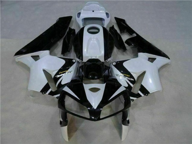 Honda CBR 600 RR 2005-2006 - Blanc Noir Honda CBR 600 RR 2005-2006 - Blanc Noir