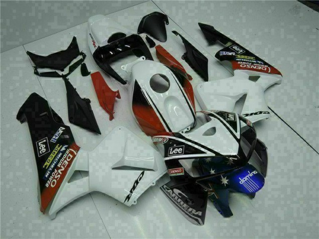 Honda CBR 600 RR 2005-2006 - Blanc Rouge Noir Lee