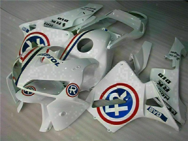 Honda CBR 600 RR 2005-2006 - Blanc Honda CBR 600 RR 2005-2006 - Blanc