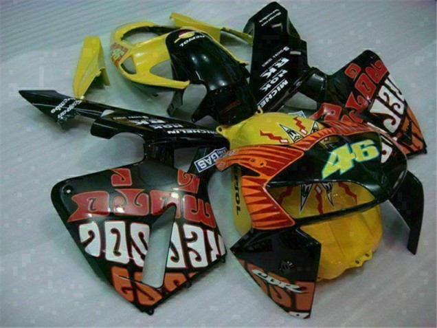 Honda CBR 600 RR 2005-2006 - Noir Rouge Jaune 46 Honda CBR 600 RR 2005-2006 - Noir Rouge Jaune 46
