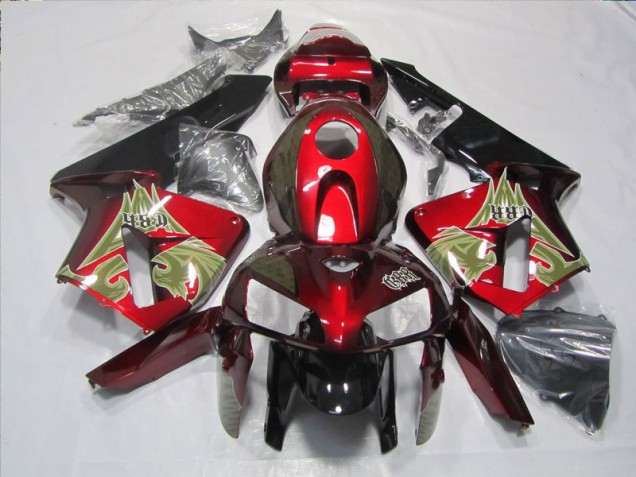 Honda CBR 600 RR 2005-2006 - Noir Rouge