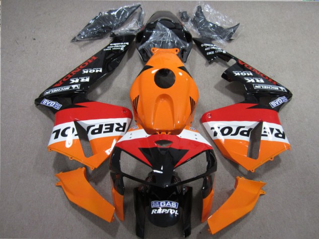 Honda CBR 600 RR 2005-2006 - Orange Rouge Noir Repsol Honda CBR 600 RR 2005-2006 - Orange Rouge Noir Repsol