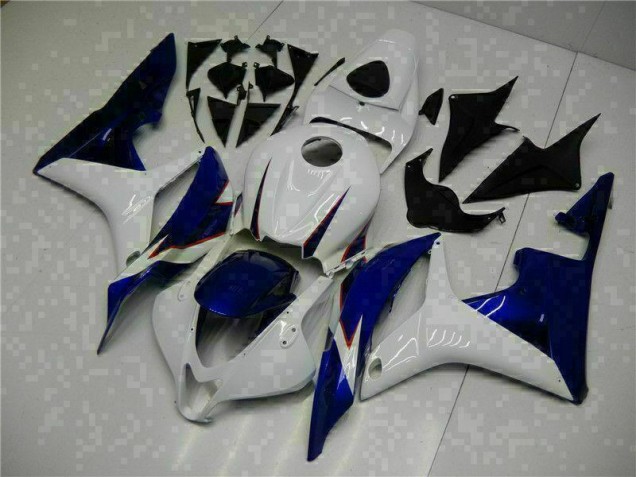 Honda CBR 600 RR 2007-2008 - Blanc Bleu Honda CBR 600 RR 2007-2008 - Blanc Bleu