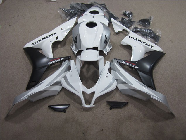 Honda CBR 600 RR 2007-2008 - Blanc Noir Honda CBR 600 RR 2007-2008 - Blanc Noir