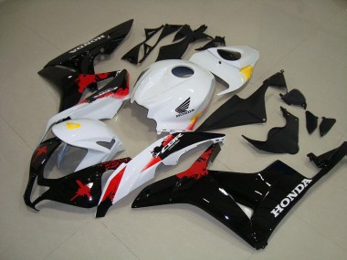 Honda CBR 600 RR 2007-2008 - Blanc Noir Rouge