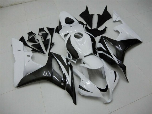 Honda CBR 600 RR 2007-2008 - Blanc Noir Honda CBR 600 RR 2007-2008 - Blanc Noir