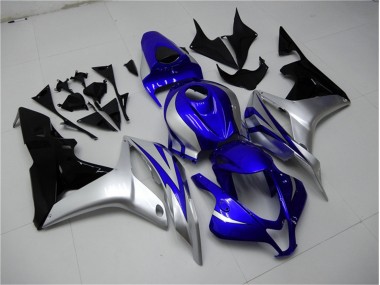 Honda CBR 600 RR 2007-2008 - Bleu Argent Noir