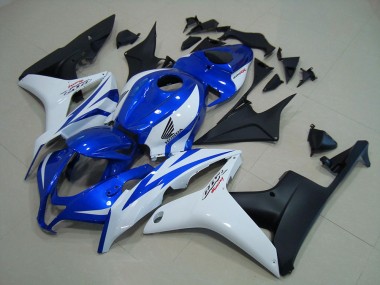 Honda CBR 600 RR 2007-2008 - Bleu Blanc Noir Mat