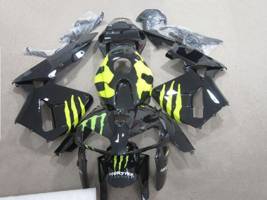 Honda CBR 600 RR 2007-2008 - Noir Monster Vert