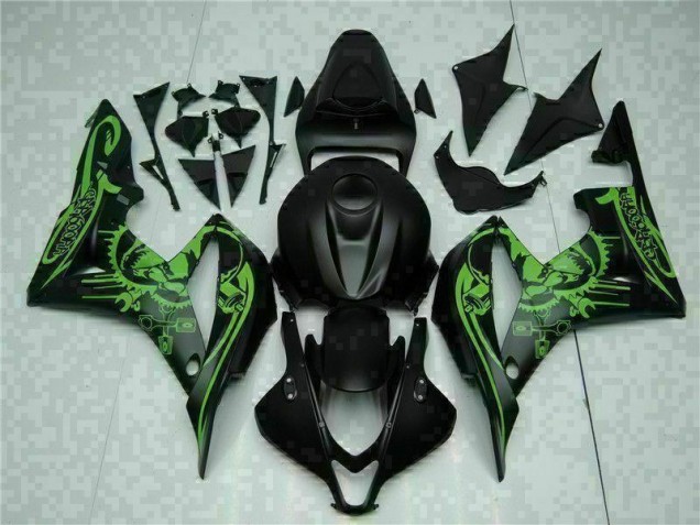 Honda CBR 600 RR 2007-2008 - Noir Vert Honda CBR 600 RR 2007-2008 - Noir Vert