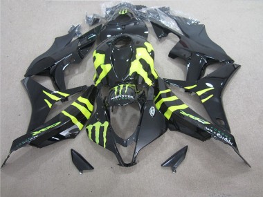 Honda CBR 600 RR 2007-2008 - Noir Vert Monster