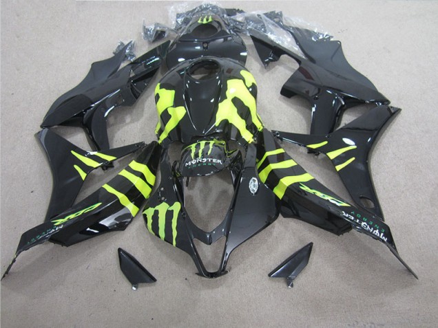 Honda CBR 600 RR 2007-2008 - Noir Vert Monster Honda CBR 600 RR 2007-2008 - Noir Vert Monster