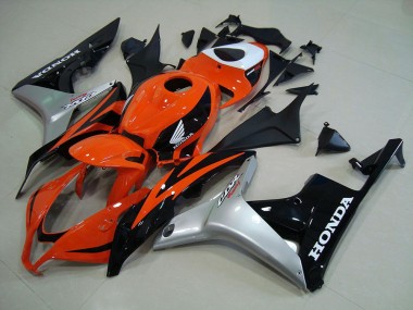 Honda CBR 600 RR 2007-2008 - Orange Argent Noir