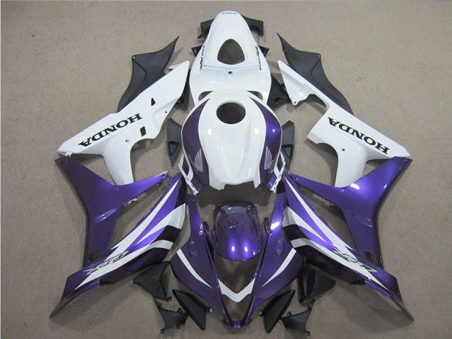 Honda CBR 600 RR 2007-2008 - Violet Blanc Honda CBR 600 RR 2007-2008 - Violet Blanc