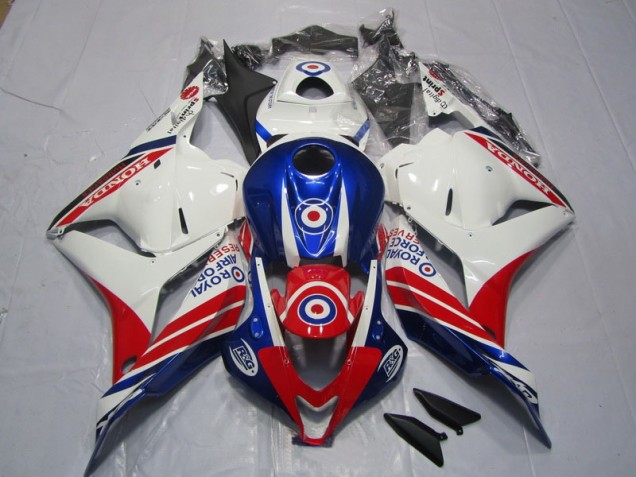Honda CBR 600 RR 2009-2012 - Blanc Bleu Rouge Honda CBR 600 RR 2009-2012 - Blanc Bleu Rouge