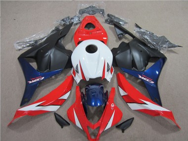 Honda CBR 600 RR 2009-2012 - Blanc Rouge Bleu
