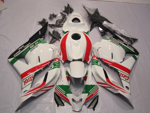 Honda CBR 600 RR 2009-2012 - Blanc Vert Rouge Honda CBR 600 RR 2009-2012 - Blanc Vert Rouge