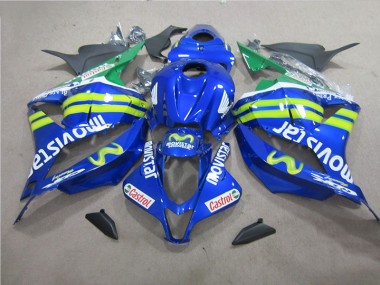Honda CBR 600 RR 2009-2012 - Bleu Blanc Movistar