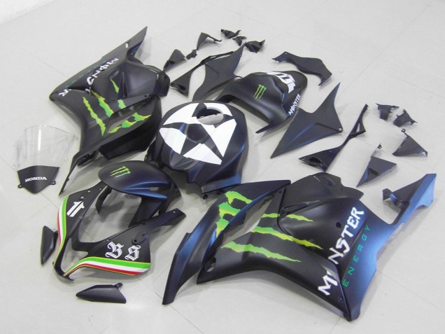 Honda CBR 600 RR 2009-2012 - Monster Noir Mat Honda CBR 600 RR 2009-2012 - Monster Noir Mat