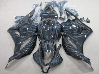 Honda CBR 600 RR 2009-2012 - Noir Argent Flamme
