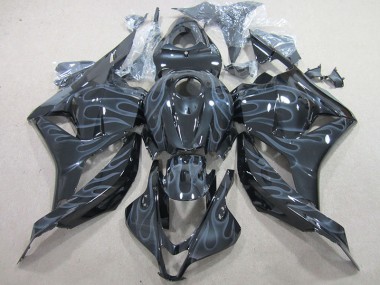 Honda CBR 600 RR 2009-2012 - Noir Argent Flamme