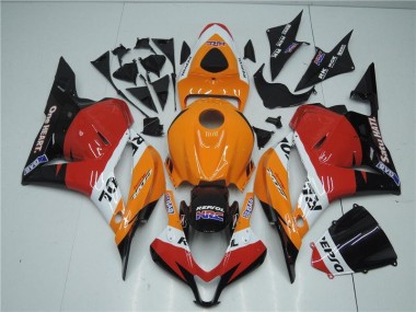 Honda CBR 600 RR 2009-2012 - Orange Rouge Noir Repsol