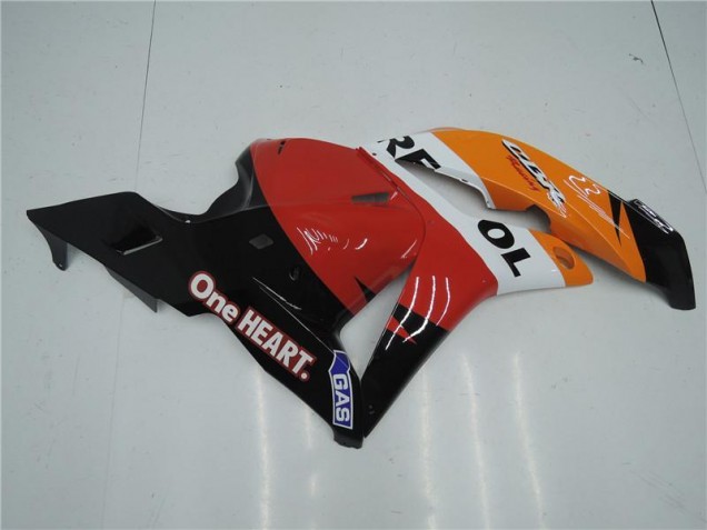 Honda CBR 600 RR 2009-2012 - Orange Rouge Noir Repsol Honda CBR 600 RR 2009-2012 - Orange Rouge Noir Repsol