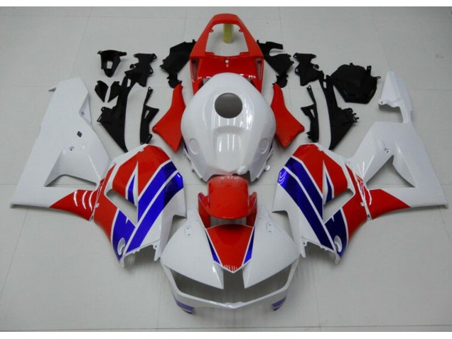 Honda CBR 600 RR 2013-2021 - Blanc Bleu Rouge Honda CBR 600 RR 2013-2021 - Blanc Bleu Rouge
