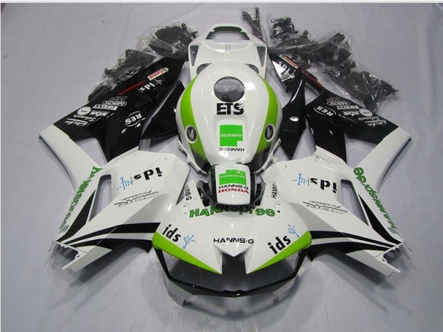 Honda CBR 600 RR 2013-2021 - Blanc Vert Hannspree ETS Honda CBR 600 RR 2013-2021 - Blanc Vert Hannspree ETS