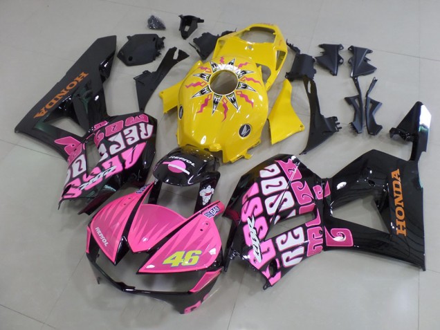 Honda CBR 600 RR 2013-2021 - Jaune Rose Rossi Honda CBR 600 RR 2013-2021 - Jaune Rose Rossi