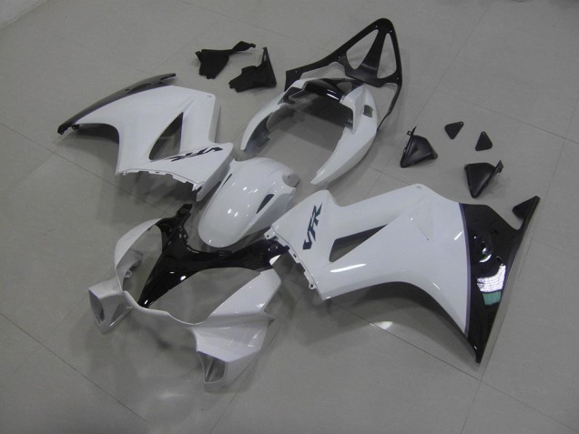 Honda VFR 800 2002-2013 - Blanc Noir Honda VFR 800 2002-2013 - Blanc Noir