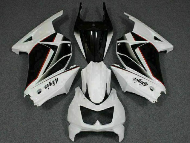Kawasaki EX250 2008-2012 - Blanc Noir Ninja