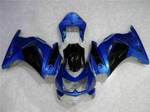 Kawasaki EX250 2008-2012 - Bleu Noir Kawasaki EX250 2008-2012 - Bleu Noir
