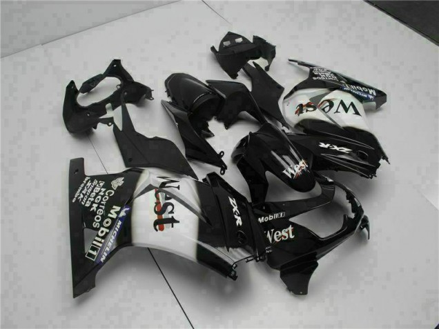 Kawasaki EX250 2008-2012 - Noir West Kawasaki EX250 2008-2012 - Noir West