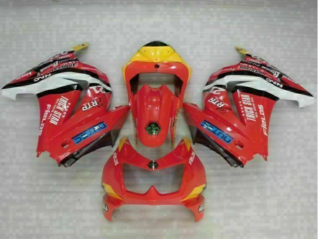 Kawasaki EX250 2008-2012 - Rouge Jaune Kawasaki EX250 2008-2012 - Rouge Jaune
