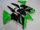 Kawasaki EX650 2006-2008 - Vert Noir Kawasaki EX650 2006-2008 - Vert Noir
