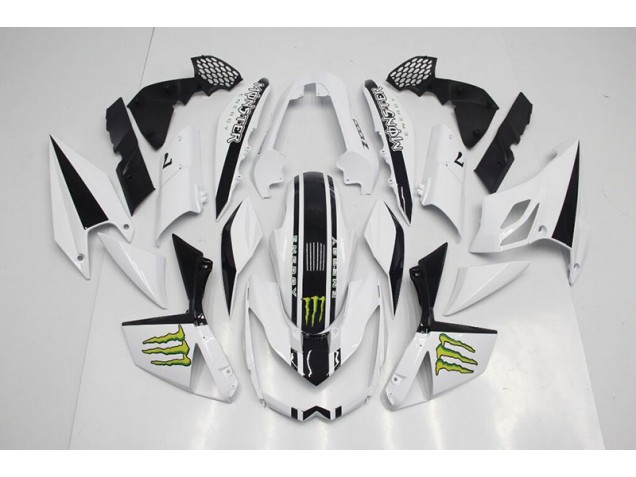Kawasaki Z1000 2007-2009 - Blanc