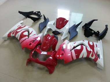 Kawasaki ZX 250R 2008-2012 - Rose Rouge Flamme