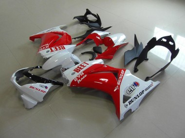 Kawasaki ZX 250R 2008-2012 - Rouge Blanc BEET