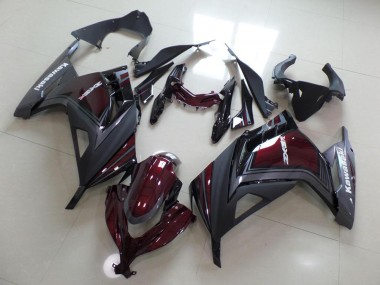 Kawasaki ZX 300R 2013-2016 - Dark Rouge et Gris