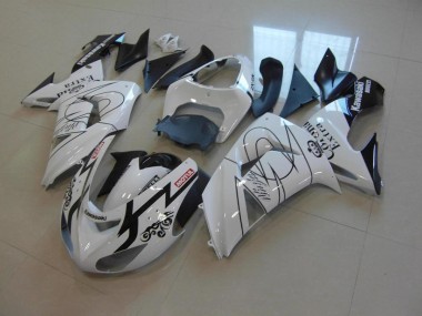 Kawasaki ZX10R 2006-2007 - Blanc Corona