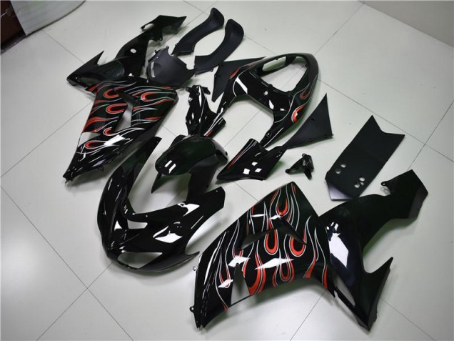 Kawasaki ZX10R 2006-2007 - Noir Gris Rouge Kawasaki ZX10R 2006-2007 - Noir Gris Rouge