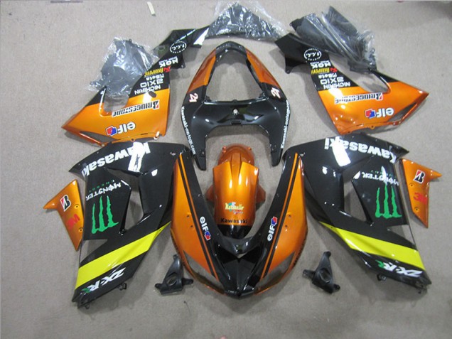 Kawasaki ZX10R 2006-2007 - Noir Orange Monster Kawasaki ZX10R 2006-2007 - Noir Orange Monster