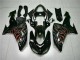 Kawasaki ZX10R 2006-2007 - Noir Rouge Flamme Kawasaki ZX10R 2006-2007 - Noir Rouge Flamme