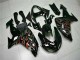 Kawasaki ZX10R 2006-2007 - Noir Rouge Flamme Kawasaki ZX10R 2006-2007 - Noir Rouge Flamme
