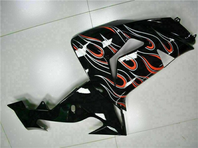 Kawasaki ZX10R 2006-2007 - Noir Rouge Flamme Kawasaki ZX10R 2006-2007 - Noir Rouge Flamme