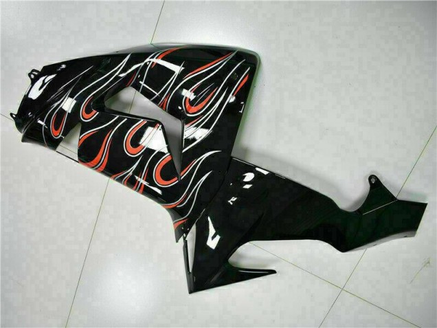 Kawasaki ZX10R 2006-2007 - Noir Rouge Flamme Kawasaki ZX10R 2006-2007 - Noir Rouge Flamme